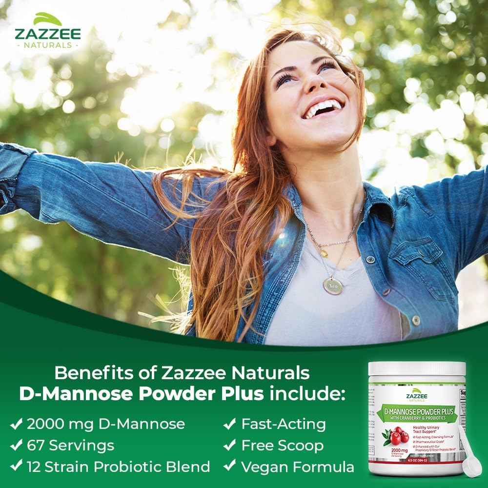 premium-d-mannose-powder-with-probiotics-cranberry-extract---2000mg-67-servings-fast-acting---vegan-gluten-free-non-gmo-all-natural---65-oz-2
