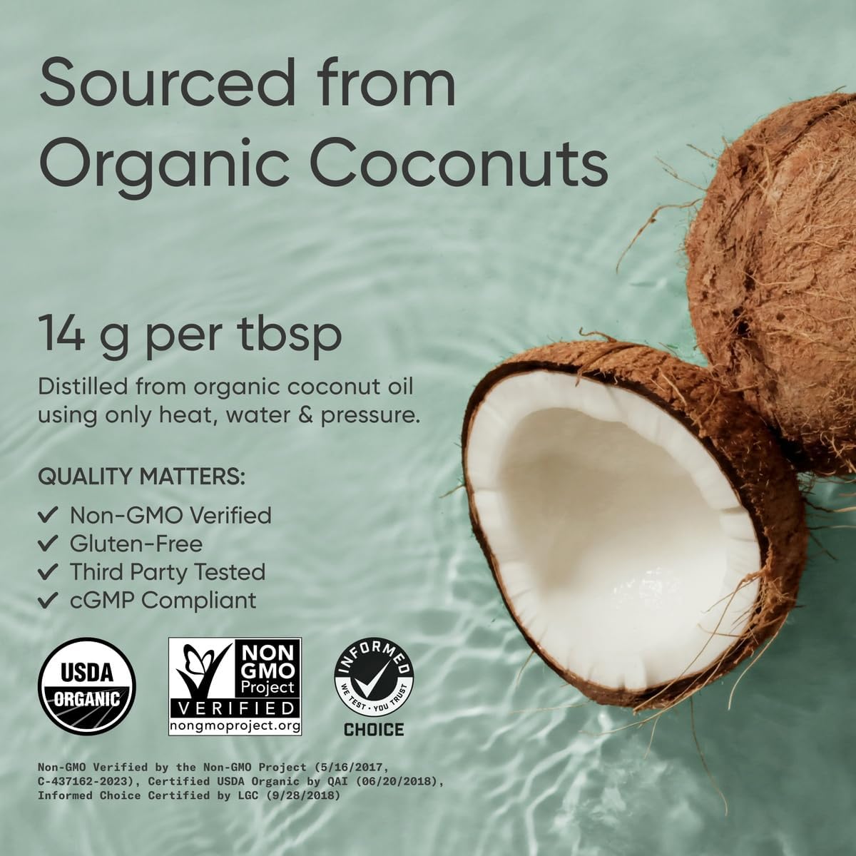 organic-mct-oil-for-keto-vegan-diets---coconuts-source-of-c8-c10-c12---brain-body-fuel---flavorless-non-gmo-gluten-free---ideal-for-coffee-tea-protein-shakes---16-oz-2