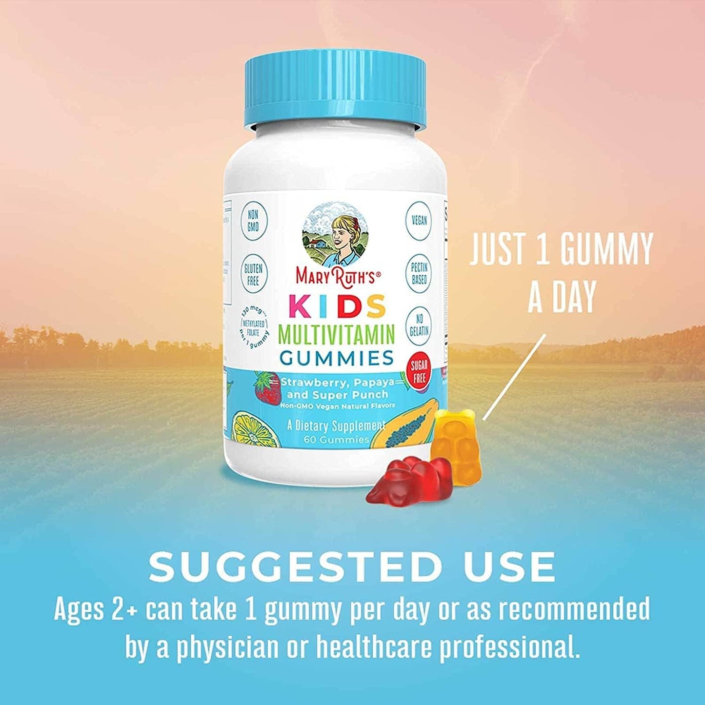 maryruth-organics-kids-multivitamin-gummies---2-month-supply---sugar-free---ages-2---essential-vitamins-c-d3-zinc---60-count---2-pack-7