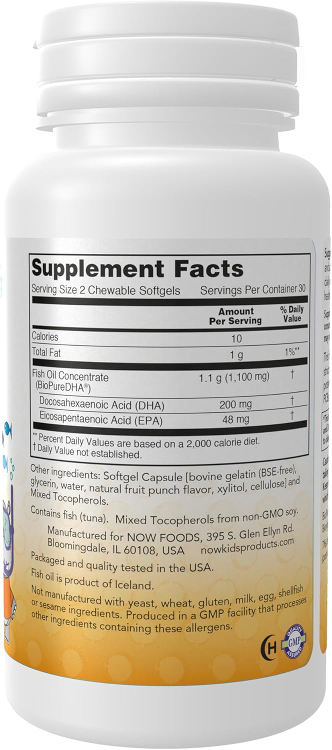 now-foods-dha-kids-100-mg-chewable-softgels---brain-health-support-with-fruit-flavor---60-count-2