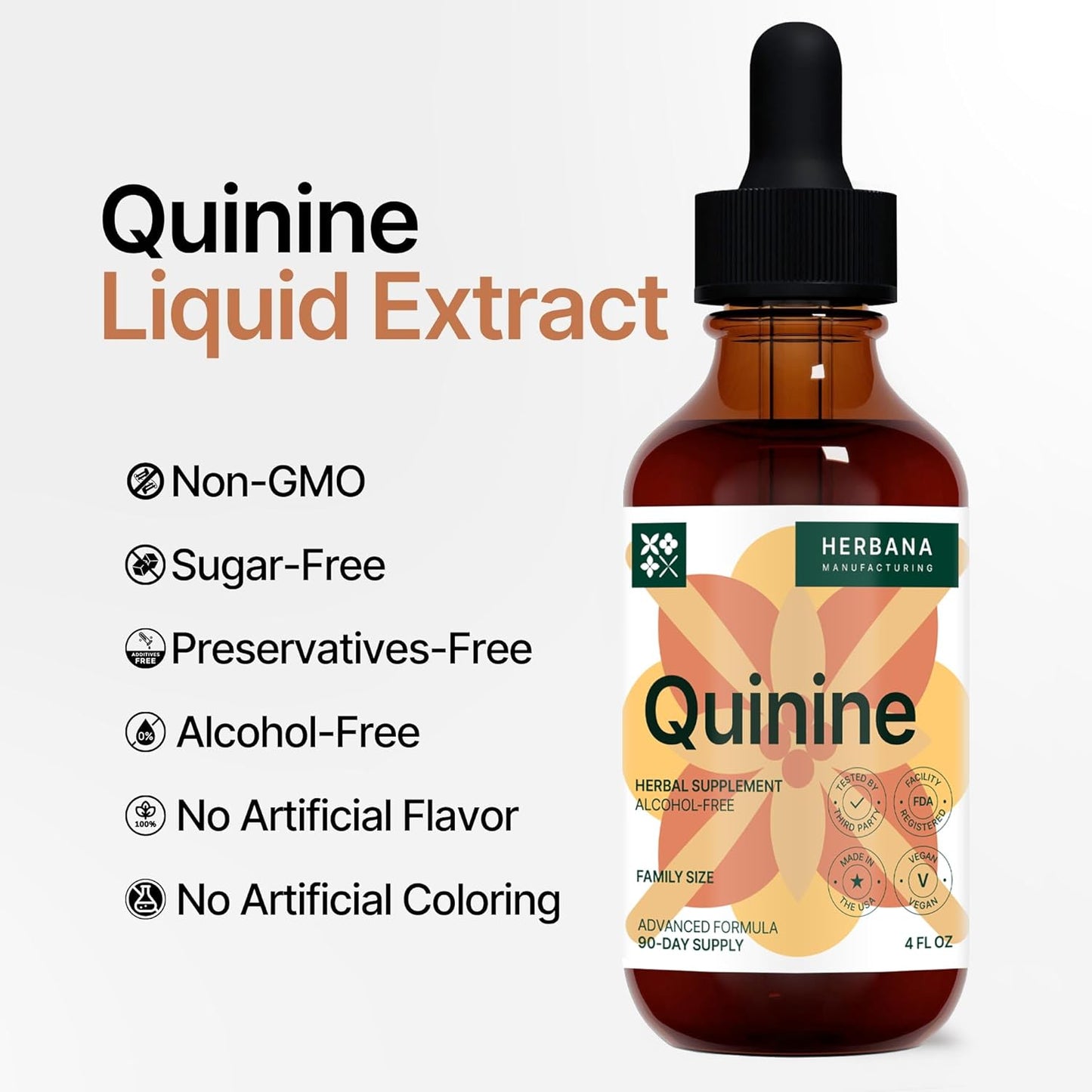 4-fl-oz-quinine-liquid-extract-for-digestive-health-support---natural-cinchona-officinalis-bark-tincture---cramp-defense-supplement---high-potency---90-day-supply-2