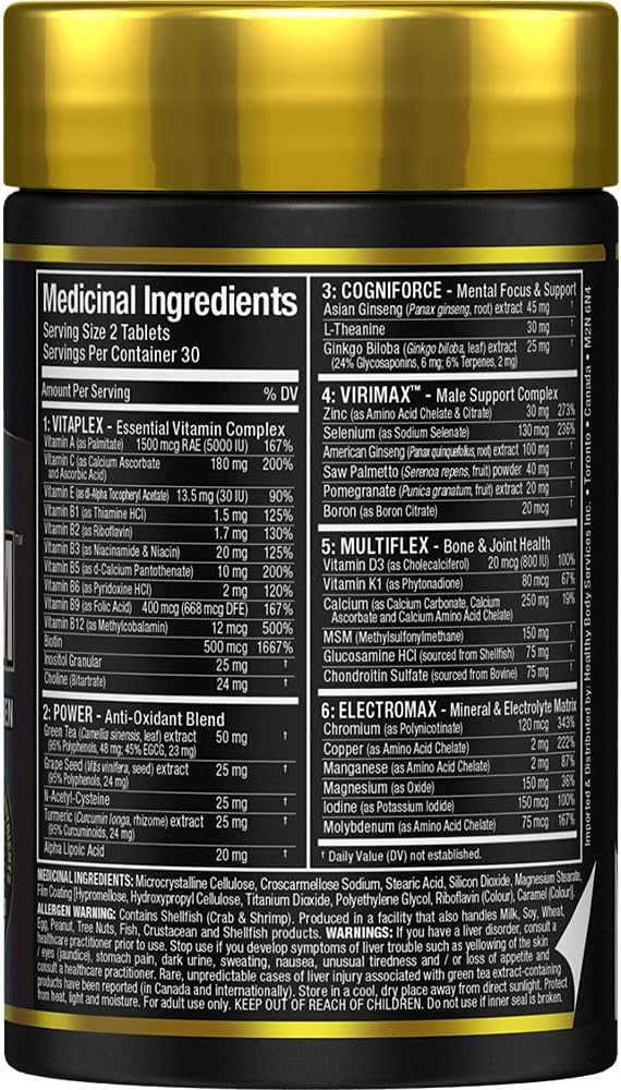 allmax-vitaform-mens-premium-multivitamin---60-tablets-six-complexes-vitamin-c-d3-zinc---30-servings-6