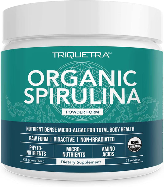 premium-parry-organic-spirulina-powder---highest-nutrient-density-non-irradiated-4-organic-certifications-vegan-farming-process---75-servings-8-oz-1