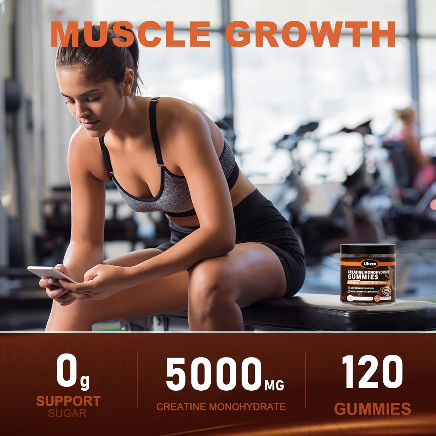 coffee-flavor-creatine-monohydrate-gummies-5000mg-with-l-taurine-vitamin-b12-betaine-l-citrulline-for-exercise-endurance-muscle-strength---120-count-for-men-women-2