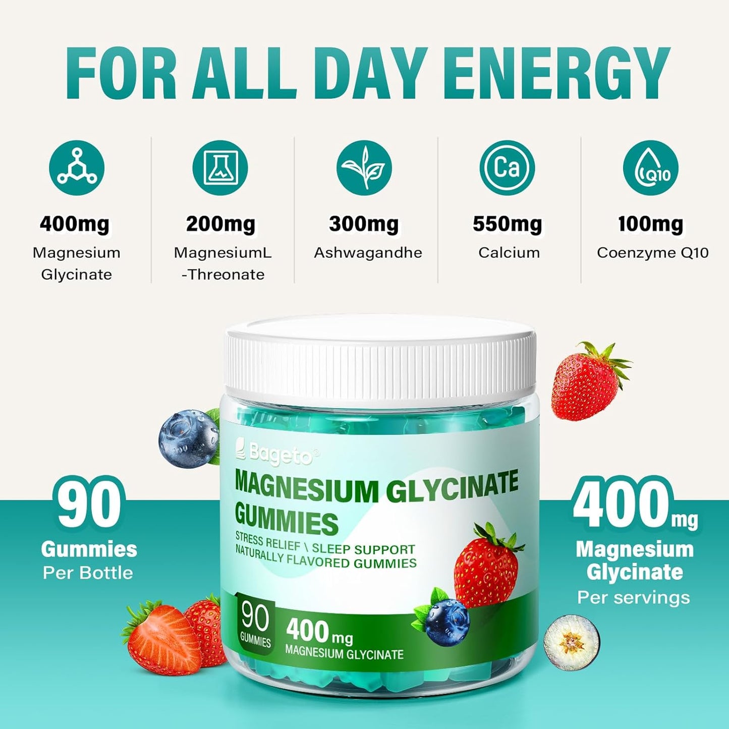 bageto-magnesium-glycinate-gummies-400mg-with-ashwagandha---90-sugar-free-gummies-for-sleep-stress-and-muscle-relief---200mg-magnesium-l-threonate---adult-and-kid-friendly---mixed-berry-flavor-4