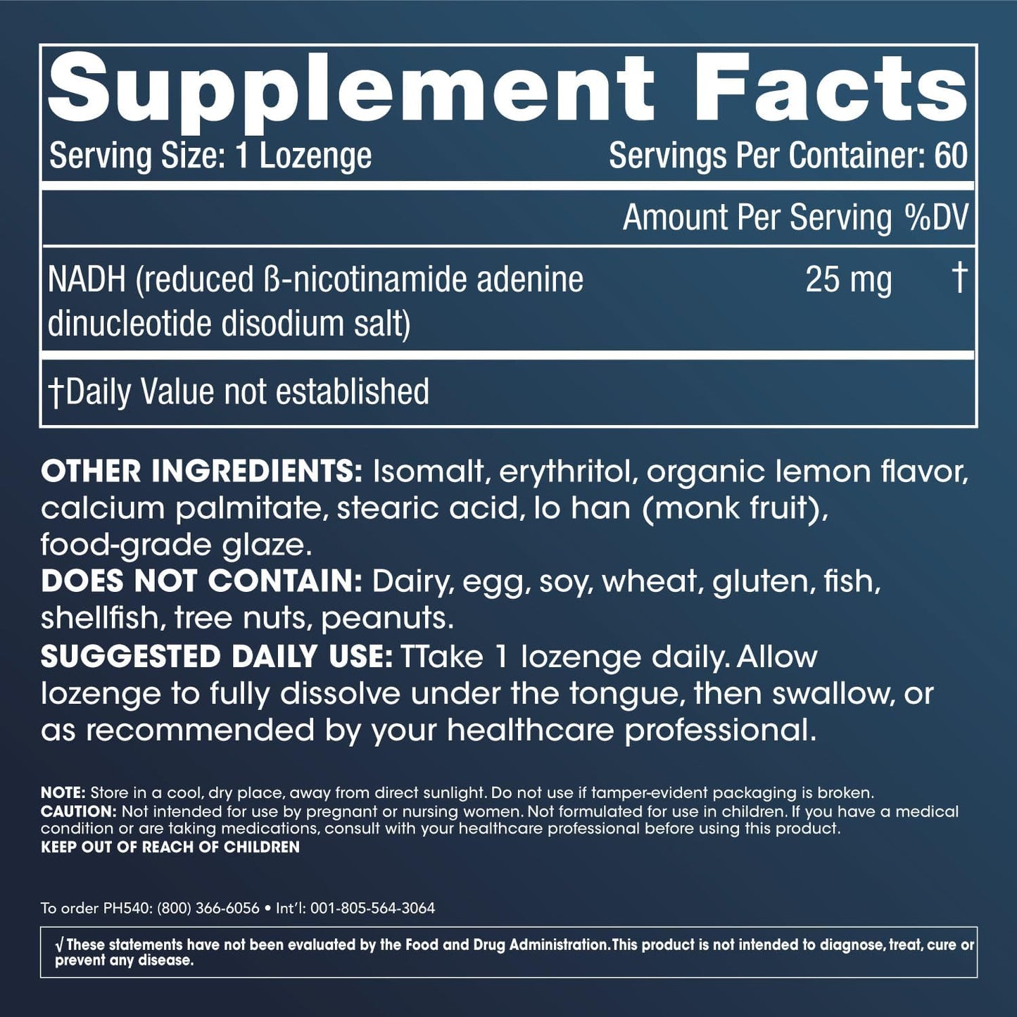 prohealth-nadh-pro-lozenges---25mg-for-energy-memory-focus-mood-support-antioxidant-atp-production---60-fast-acting-tablets-2
