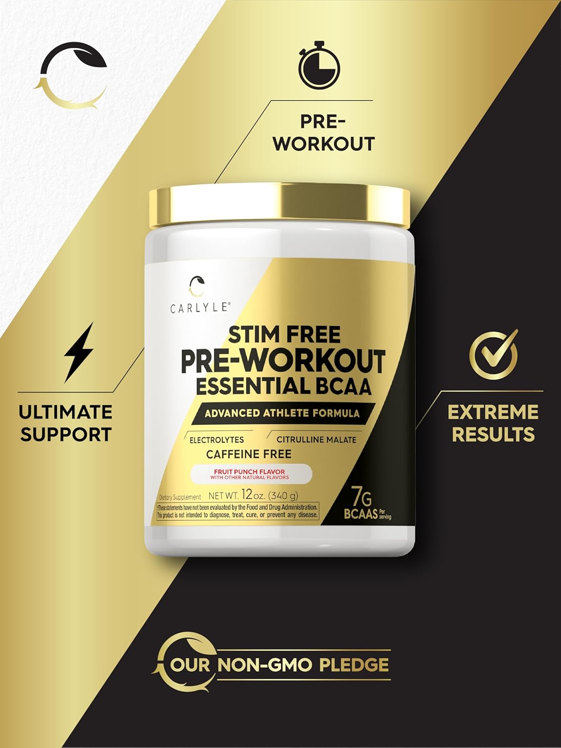 carlyle-fruit-punch-bcaa-amino-acids-pre-workout-powder---7g-bcaa-stimulant-free-non-gmo-gluten-free-supplement-4