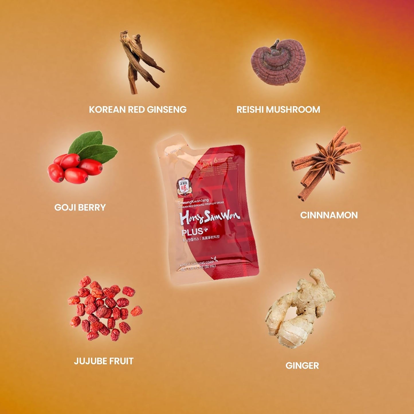 premium-korean-red-ginseng-drink-with-reishi-mushroom-gojiberry---energy-booster-herbal-tea---vegan-friendly---30-count-5