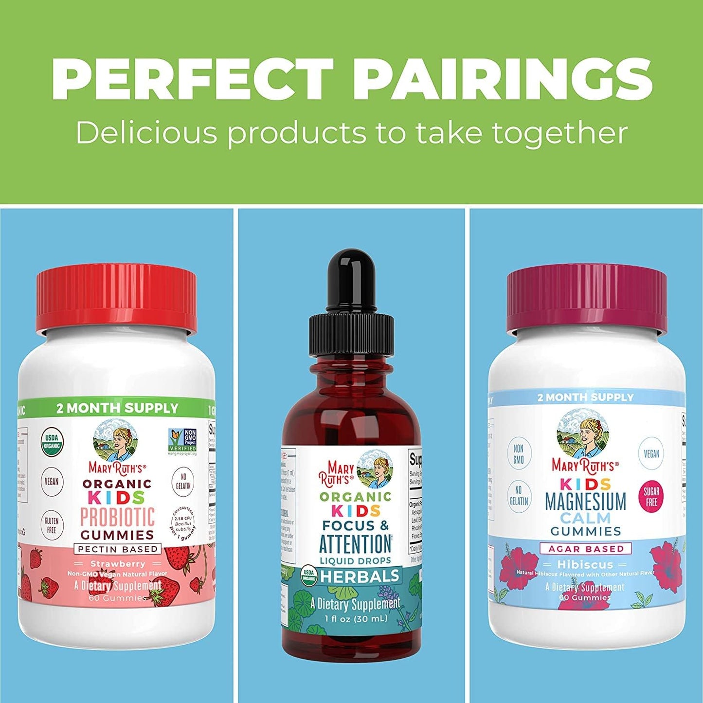maryruth-organics-kids-multivitamin-gummies---2-month-supply---sugar-free---ages-2---essential-vitamins-c-d3-zinc---60-count---2-pack-8