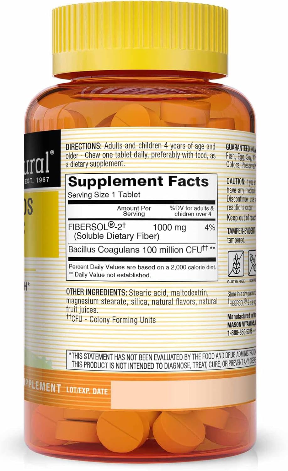 mason-natural-kids-probiotic-with-fiber-chewables---180-count-for-healthy-digestion-and-gut-health-2