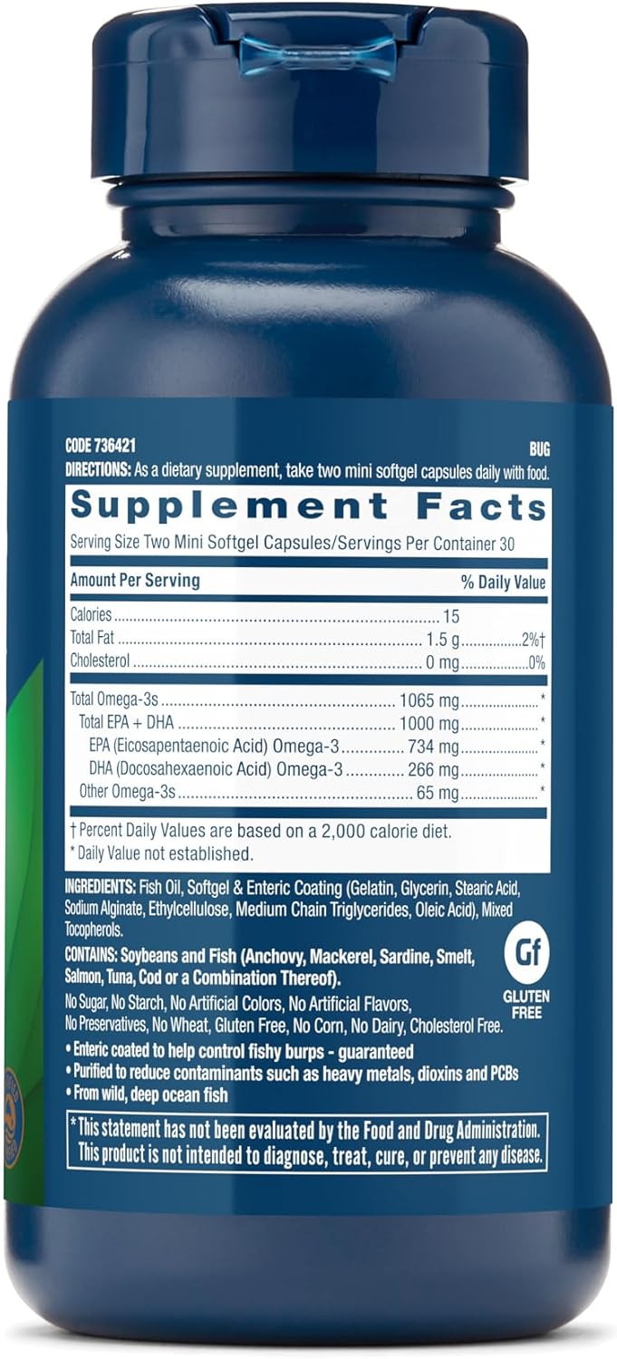 gnc-triple-strength-fish-oil-mini-omega-3-supplement---1000mg-epa-dha---heart-brain-skin-eye-joint-health-support---60-mini-softgels-2