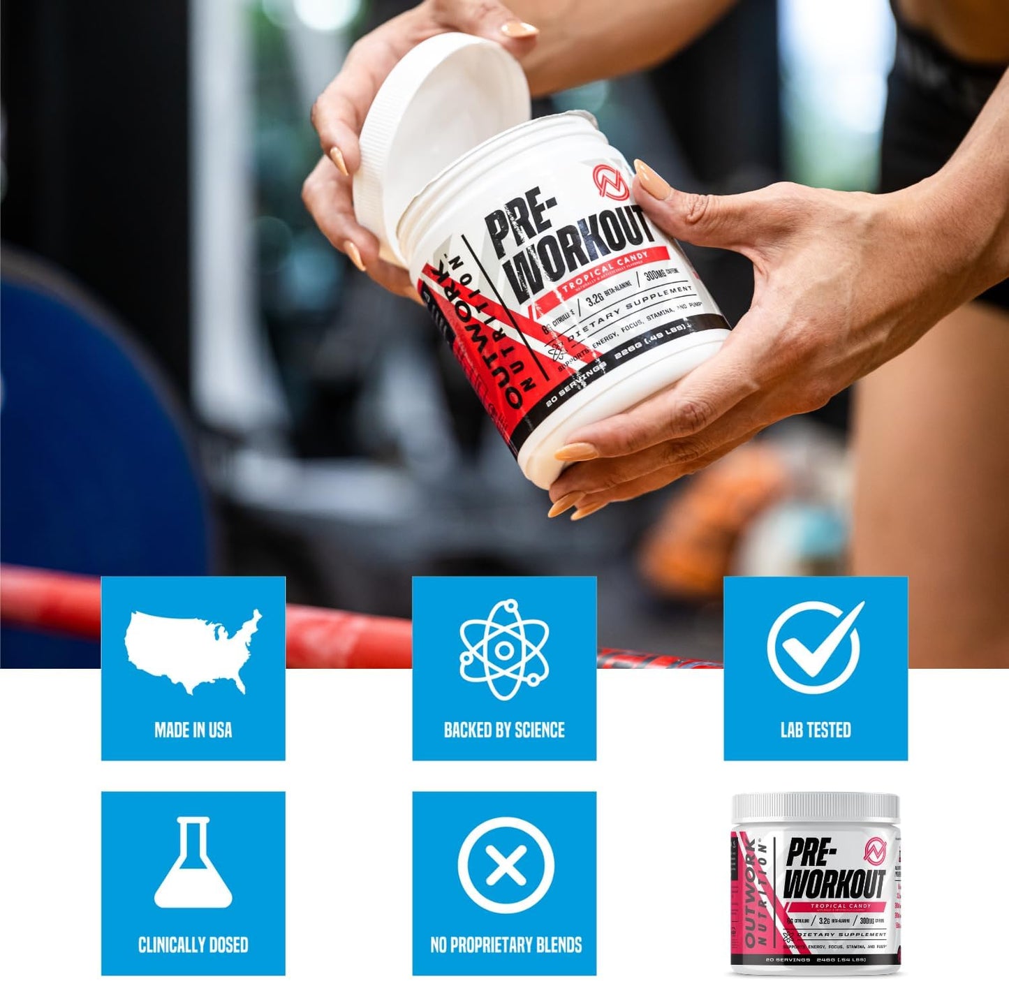 sugar-free-pre-workout-powder-with-nootropics-for-men-women---tropical-candy-flavor-citrulline-malate-beta-alanine---backed-by-science-no-creatine-5