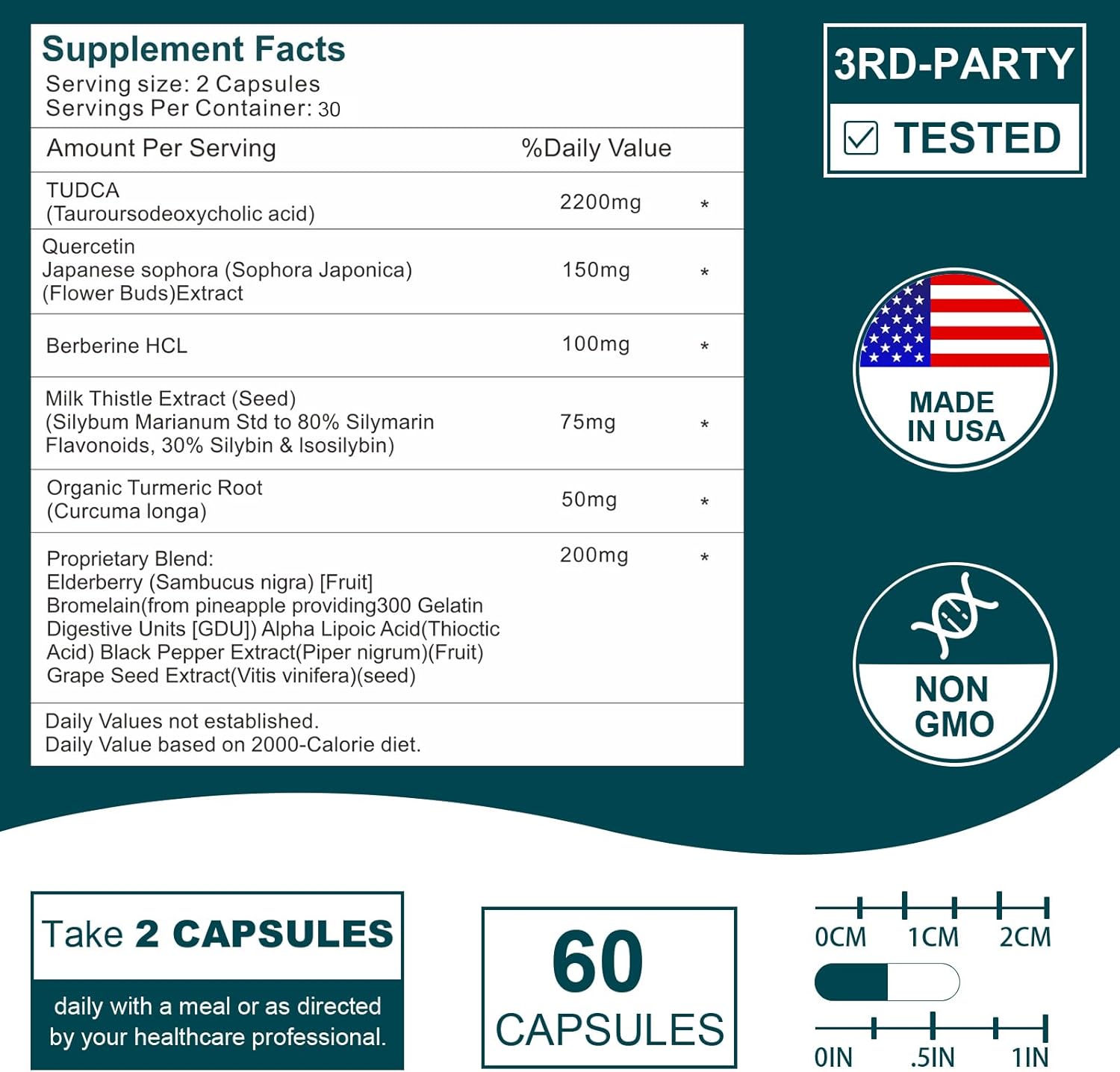 high-potency-2200mg-tudca-liver-support-supplement---bile-salts-complex-for-liver-detox-gallbladder-cleanse-digestive-health---120-capsules-2