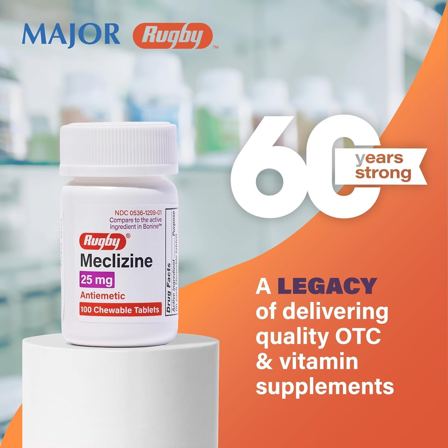 rugby-laboratories-meclizine-chewable-tablets-25mg---anti-nausea-motion-sickness-relief---300-tablets-2