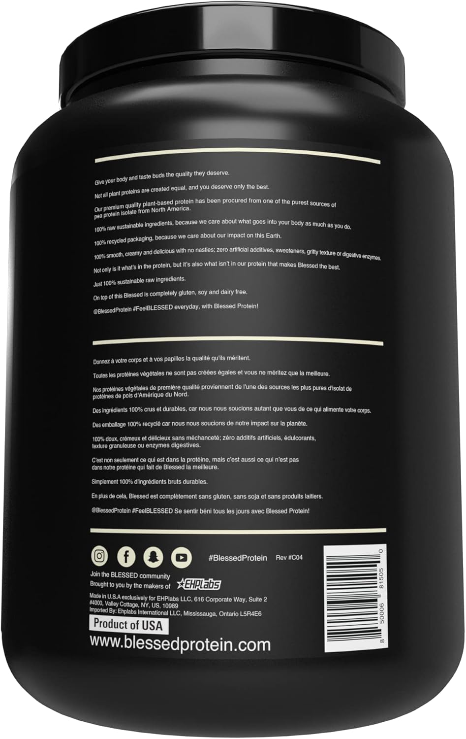 vanilla-chai-vegan-protein-powder---plant-based-meal-replacement-shake-with-23g-of-pea-protein-dairy-gluten-soy-free---30-servings-8