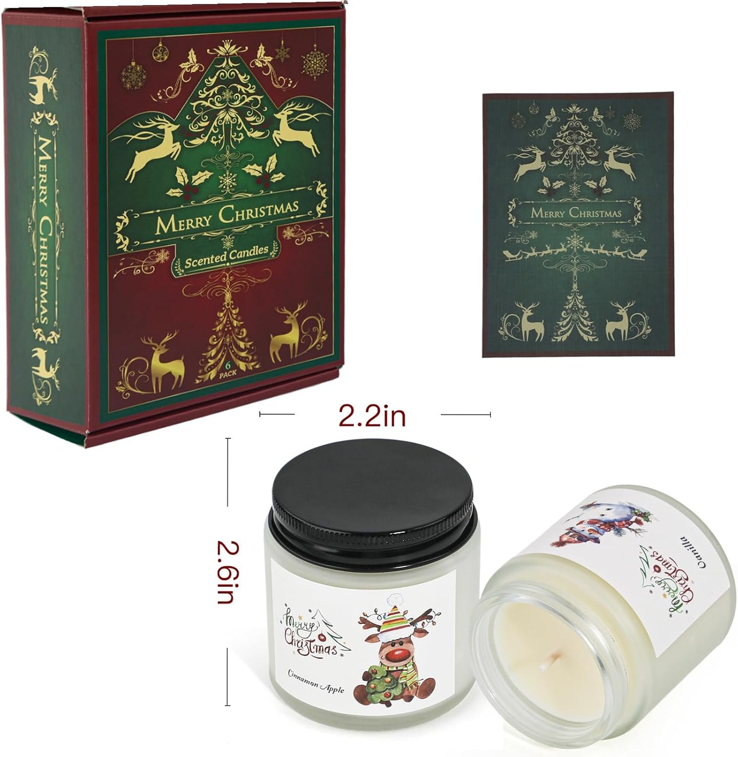 6-pack-christmas-scented-candles-set---holiday-aromatherapy-home-decor-gift-for-adults---natural-soy-wax-jar-candle-for-winter-season-with-festive-fragrances-7