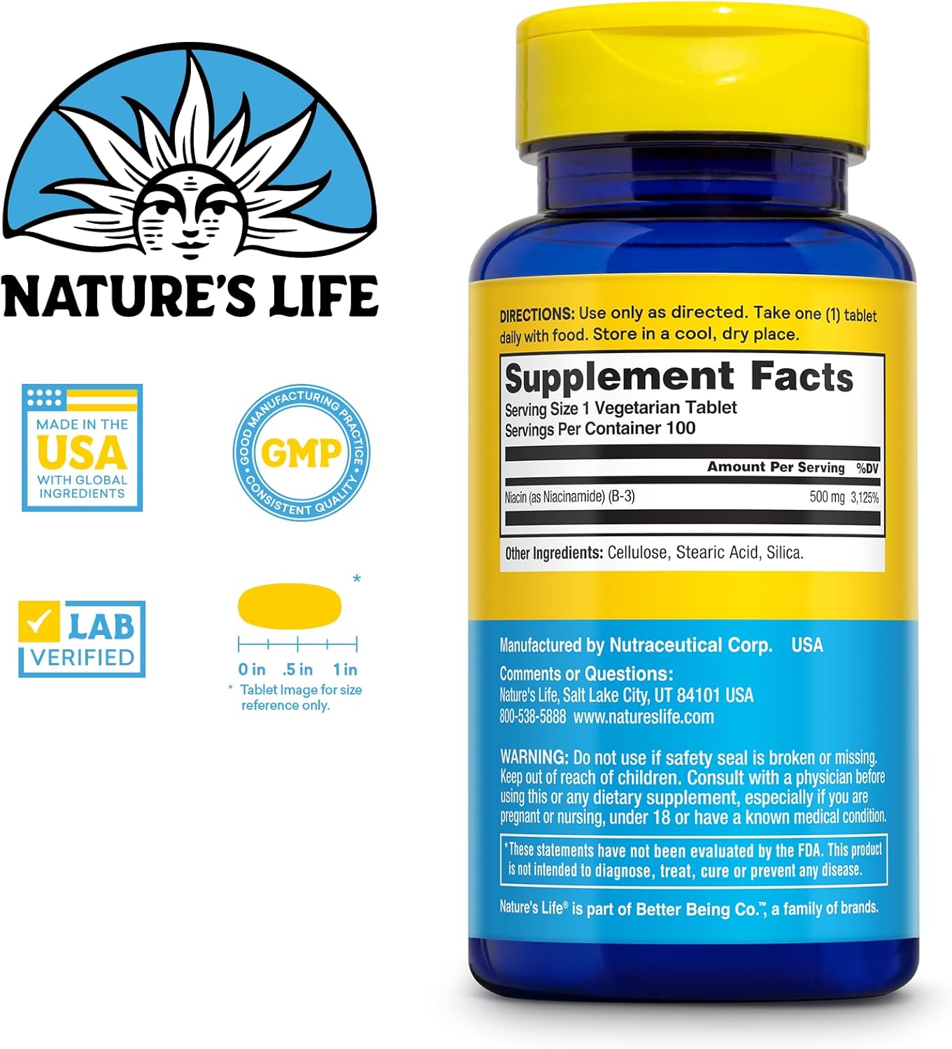 energizing-niacinamide-500mg---vitamin-b3-supplement-for-nerve-function-metabolism---100-tablets-lab-verified---60-day-guarantee-2