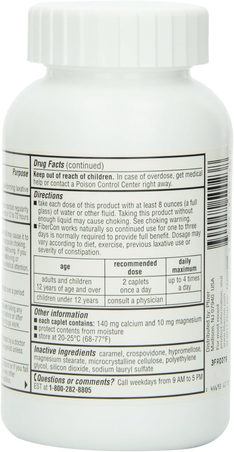 fibercon-caplets-for-regularity---pack-of-3-420-caplets---fiber-therapy-supplement-for-digestive-health-3