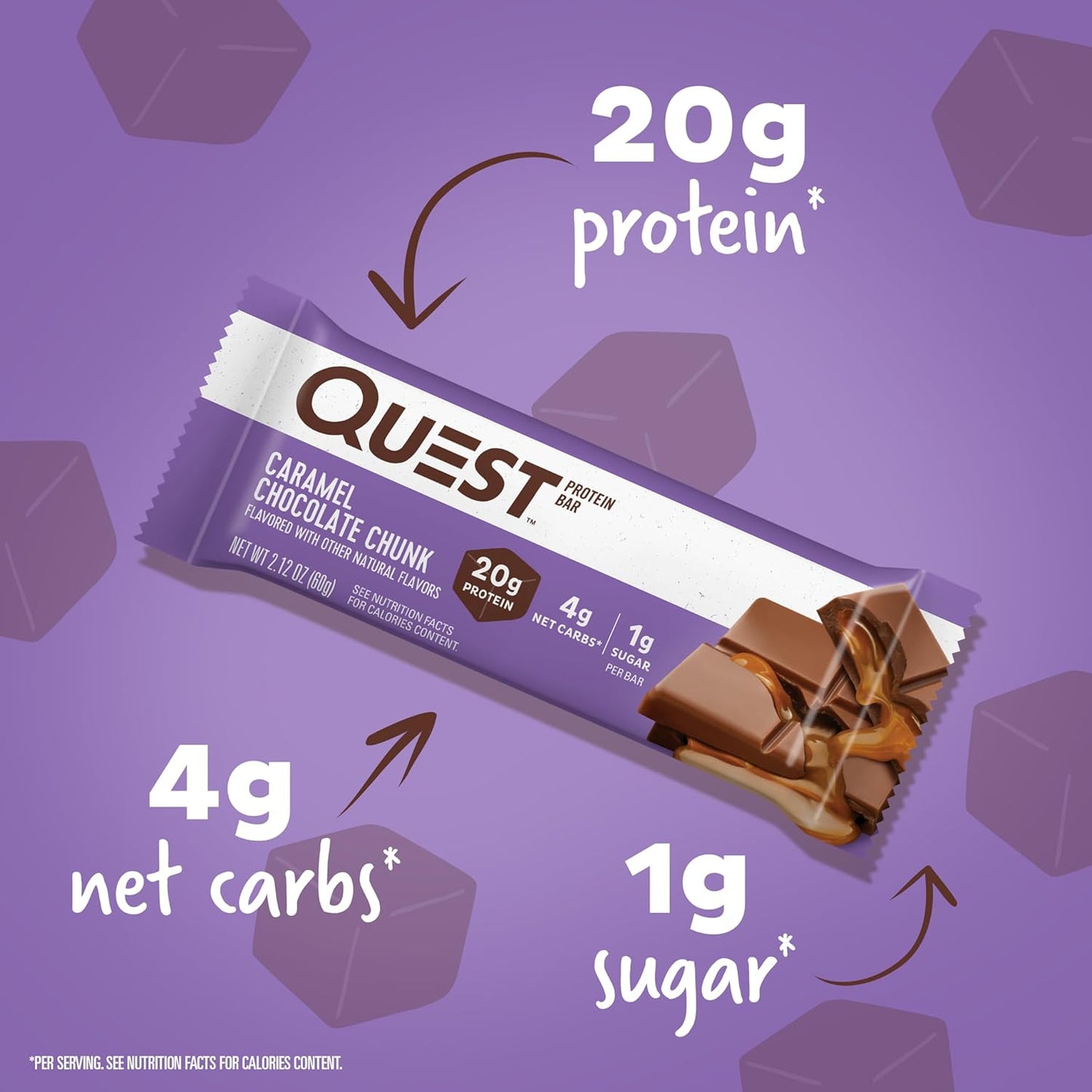quest-nutrition-caramel-chocolate-chunk-protein-bars---20g-protein-1g-sugar-4g-net-carbs---gluten-free-keto-friendly---12-bars-2