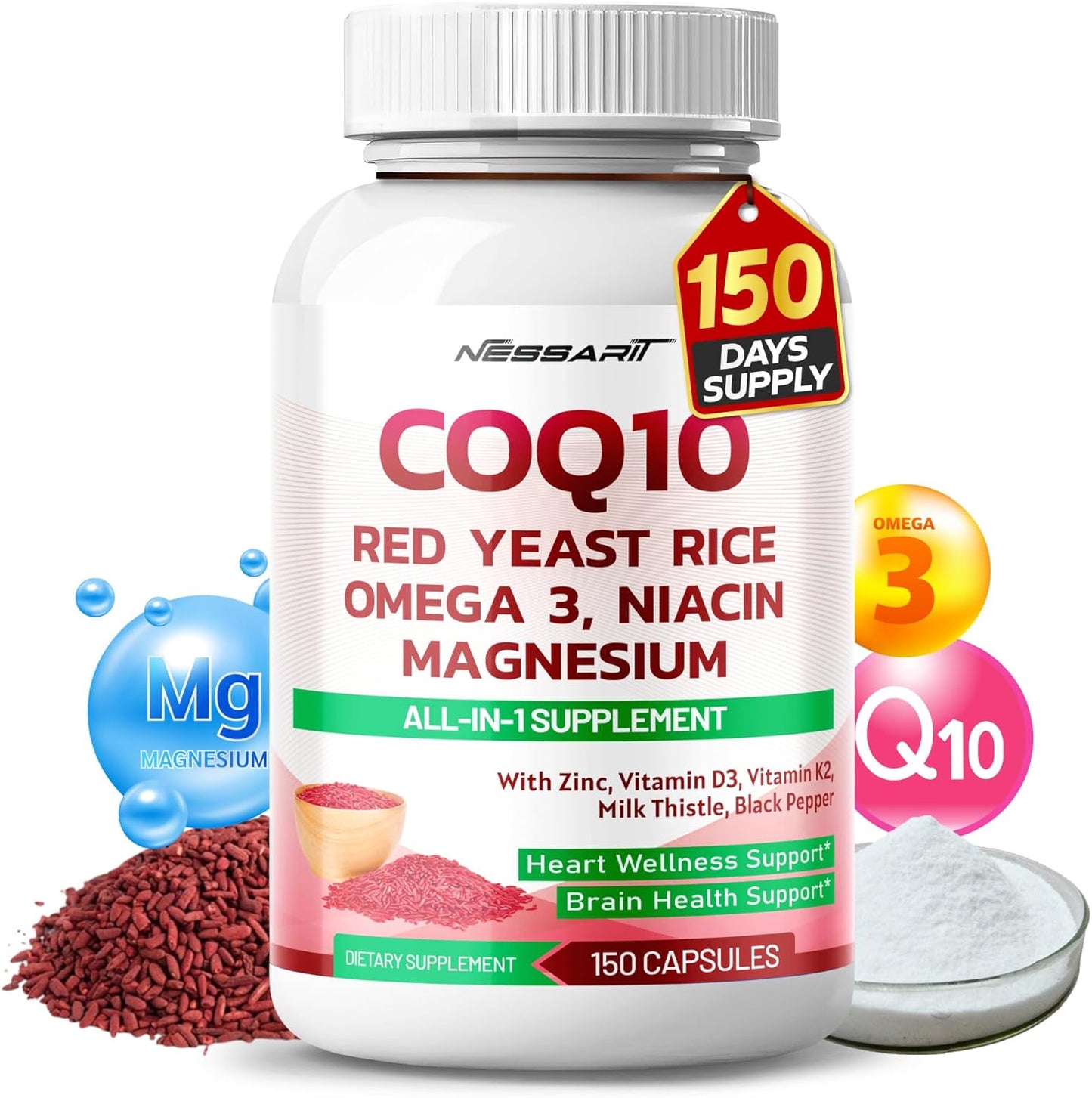 nessarit-coenzyme-q10-and-red-yeast-rice-supplement---10-in-1-natural-blend-with-omega-3-vitamin-b3-k2-d3-zinc-milk-thistle-black-pepper---150-count---made-and-tested-in-the-usa-1