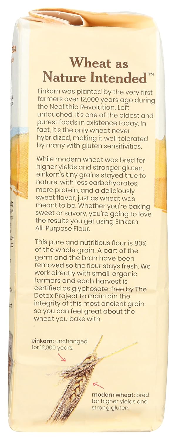 organic-einkorn-all-purpose-flour---high-protein-baking-flour-usda-certified-unbleached-product-of-italy---32-oz-4