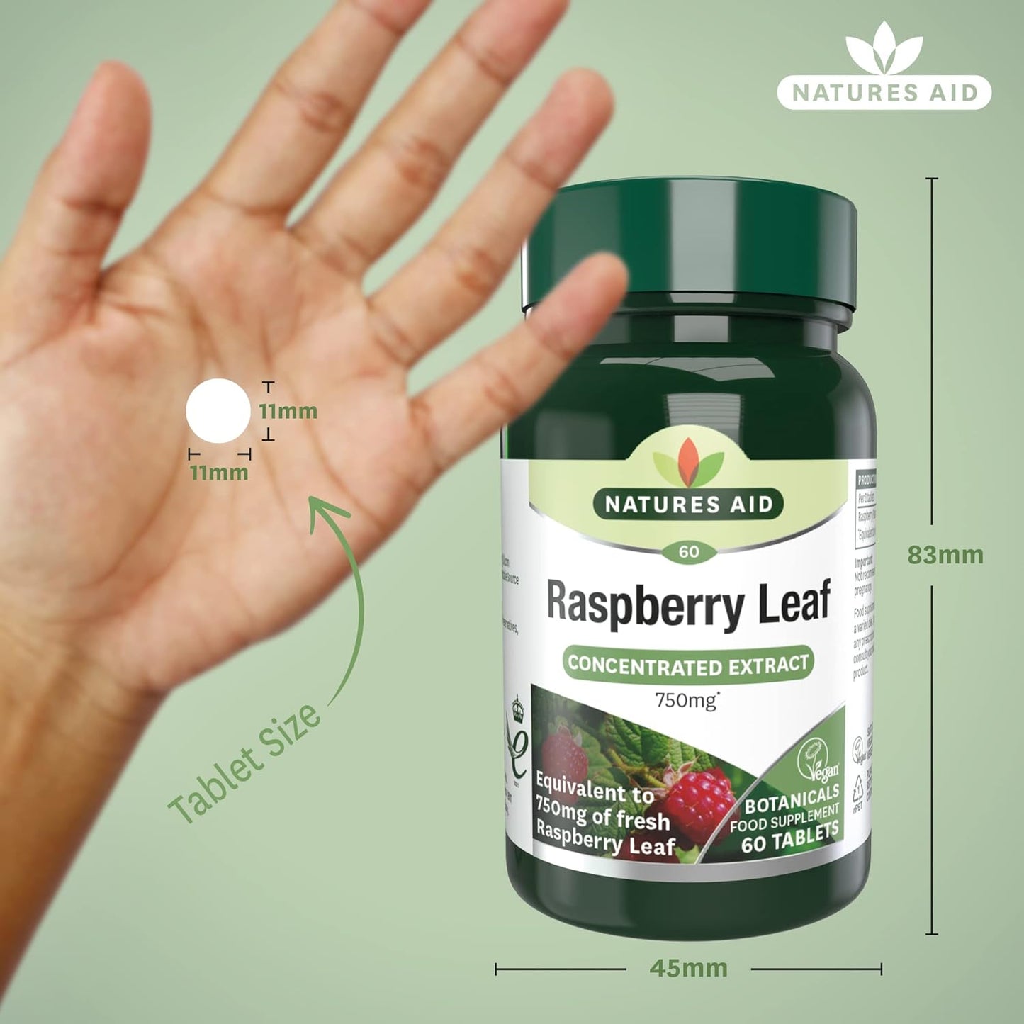 organic-raspberry-leaf-supplement---750mg-tablets-for-womens-health---natural-aid-for-menstrual-support---60-count-pack-3
