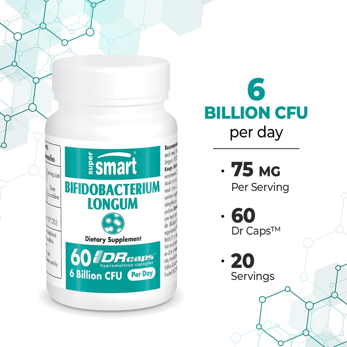 supersmart-bifidobacterium-longum-bb536-probiotic-prebiotic-supplement---6-billion-cfu-daily---non-gmo-gluten-free---60-dr-capsules-4