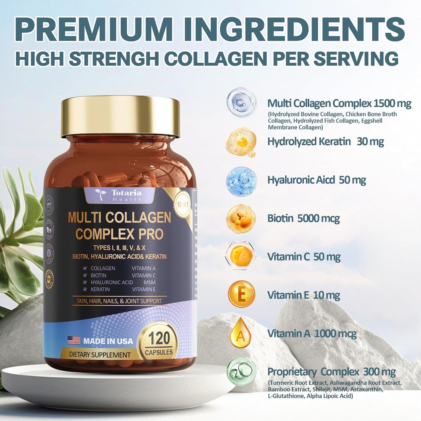 multi-collagen-peptides-capsules-with-hyaluronic-acid-keratin-biotin-vitamins-a-c-e---18-in-1-formula-for-skin-hair-nails-joints-beauty---type-i-ii-iii-v-x---120-capsules-4