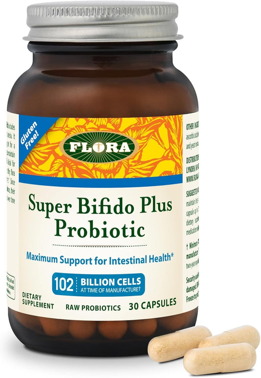 raw-probiotics-flora-super-bifido-plus-102-billion-cfu-for-men-women---digestion-ibs-immune-system-support---30-vegetarian-capsules-1