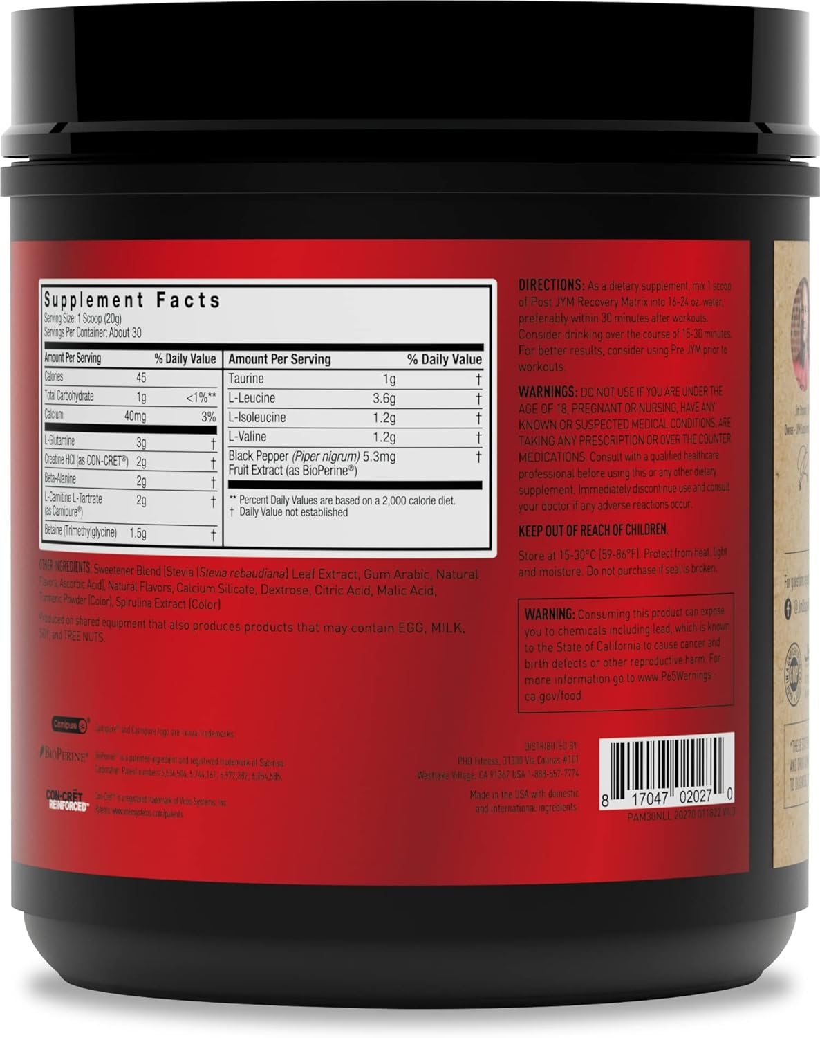 jym-post-workout-active-matrix-supplement---bcaas-glutamine-creatine-hcl-beta-alanine-natural-lemon-lime-flavor---30-servings-2
