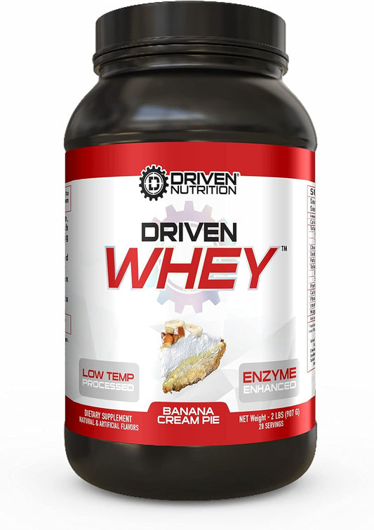 grass-fed-whey-protein-powder-with-bcaa-and-digestive-enzymes---banana-pie-flavor-2-lb---improve-muscle-recovery-with-23g-of-protein---delicious-clean-protein-shake-by-driven-nutrition-1