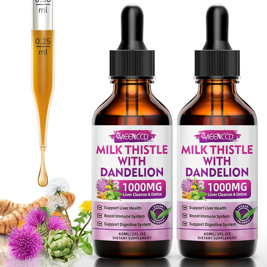 2-pack-milk-thistle-liquid-drops---liver-cleanse-repair---1000mg-supplement-for-liver-support---silymarin-milk-thistle-health-supplement---vegan-non-gmo-4-fl-oz-1