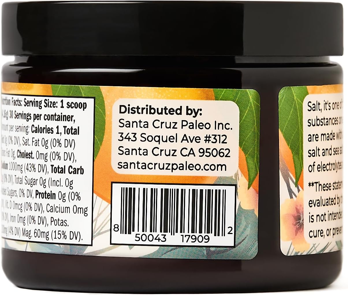 santa-cruz-orange-paleo-electrolyte-powder-with-himalayan-sea-salt---sugar-free-30-servings-8