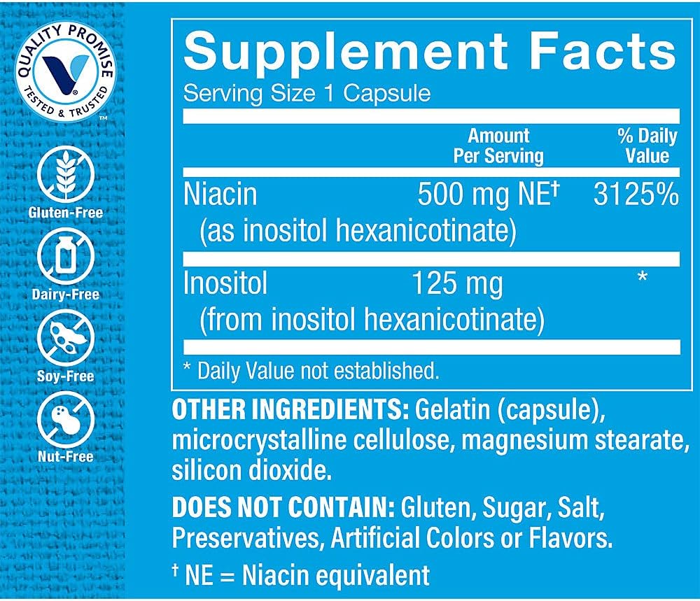 vitamin-shoppe-no-flush-niacin-500mg-capsules---supports-normal-cholesterol-levels-metabolism-energy-production---100-count-2