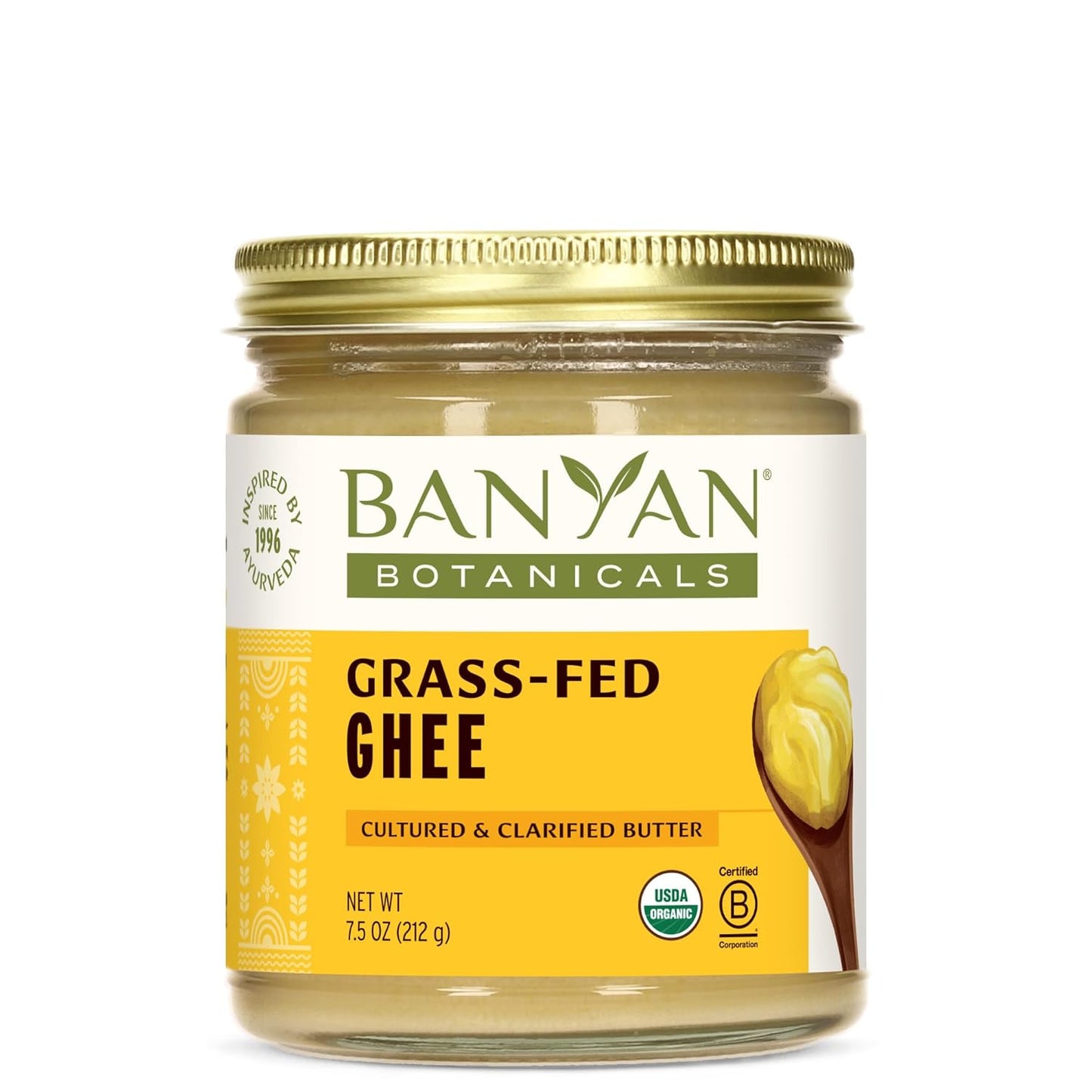 organic-grass-fed-ghee---cultured-clarified-butter-alternative-for-cooking---non-gmo-gluten-free-vegetarian---75-oz-1