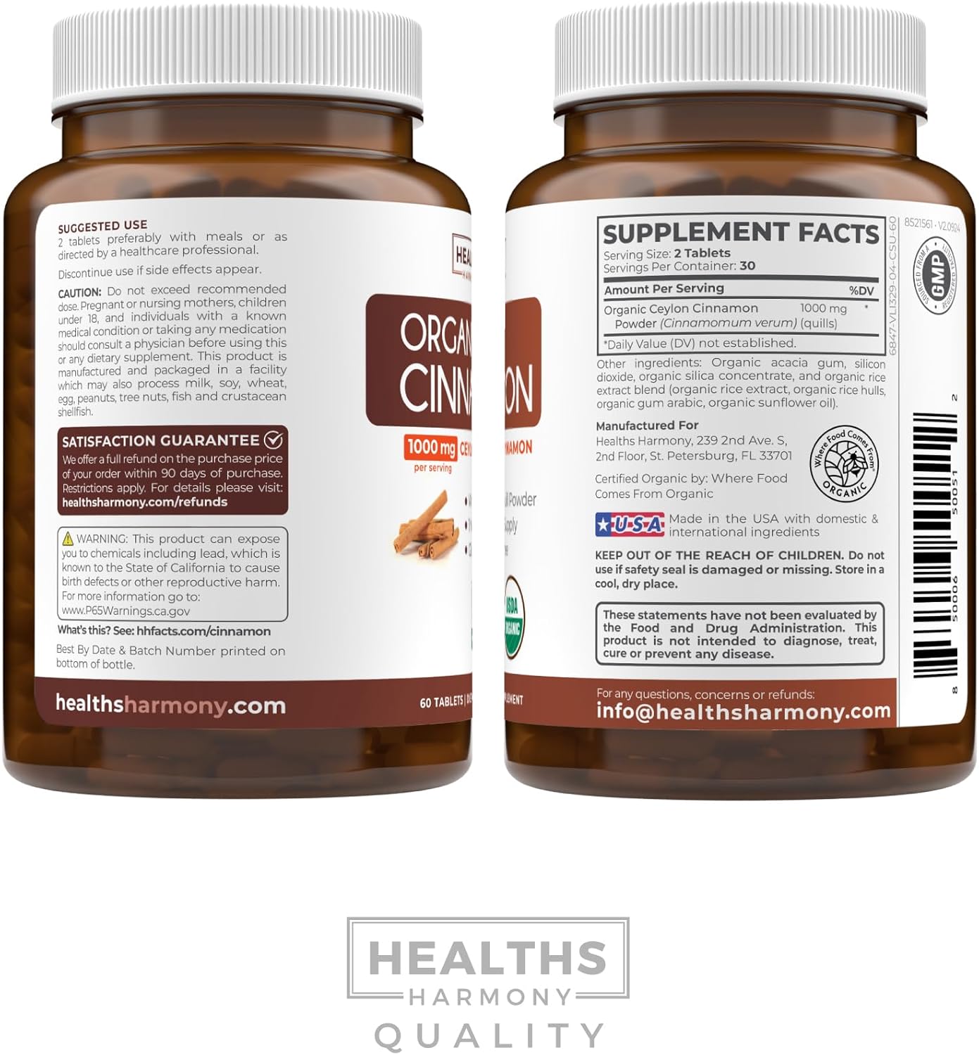 organic-ceylon-cinnamon-tablets---1000mg-quill-powder---metabolism-cognitive-joint-immune-support---no-capsulespills---usda-certified---natural-supplements-7