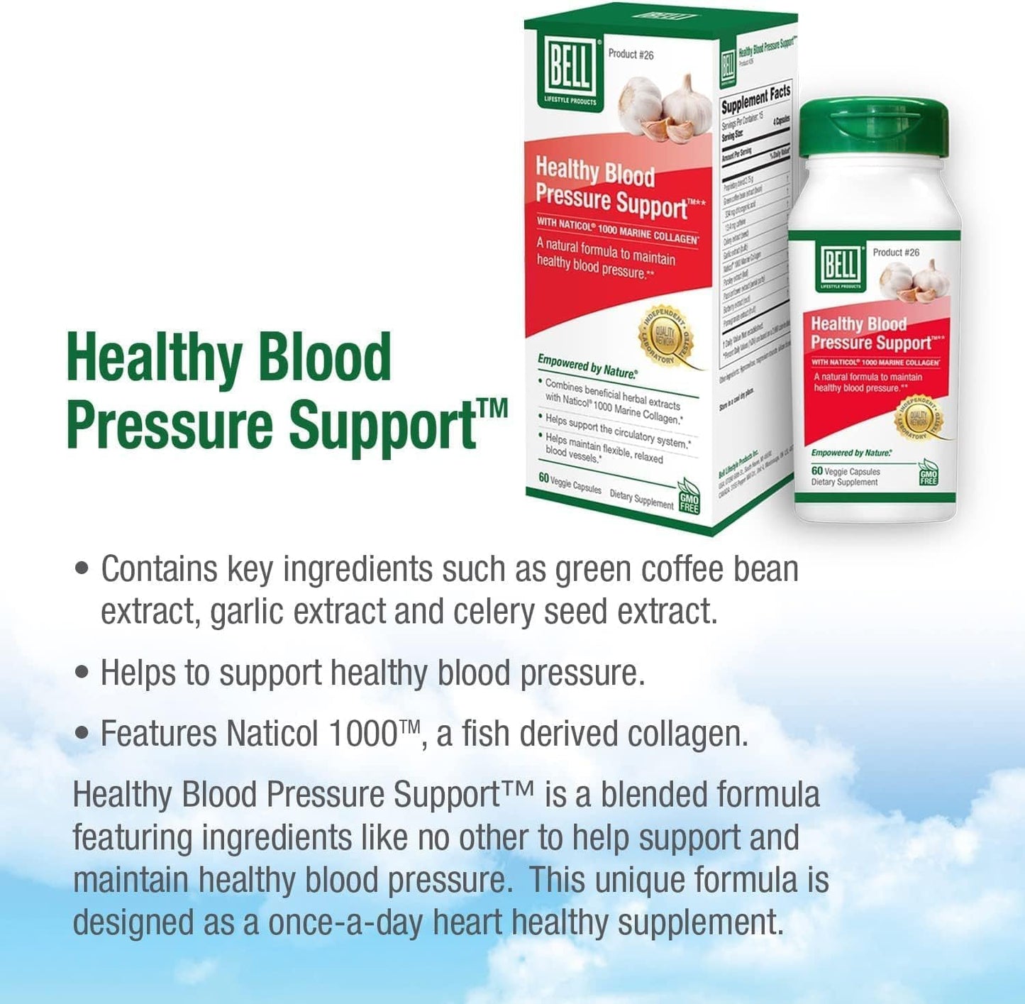 bell-healthy-blood-pressure-support-natural-blend---green-coffee-bean-extract-garlic-celery-seed---60-capsules-vegan-non-gmo---blood-pressure-supplements-2