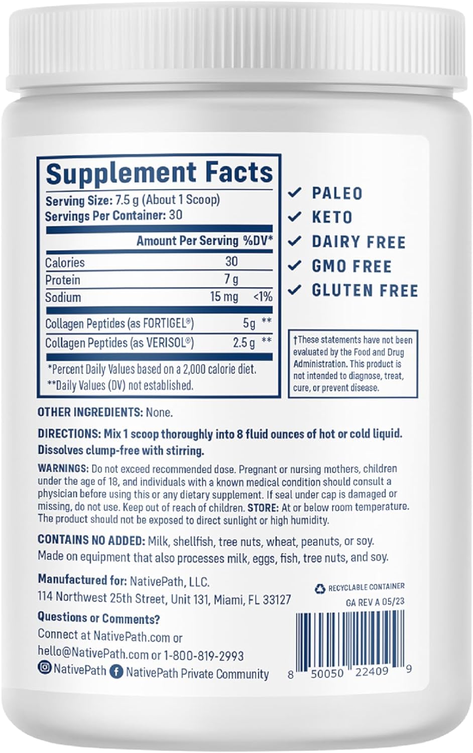 joint-health-collagen-peptides-with-fortigel-verisol---type-1-3-79oz-30-servings-by-nativepath-3