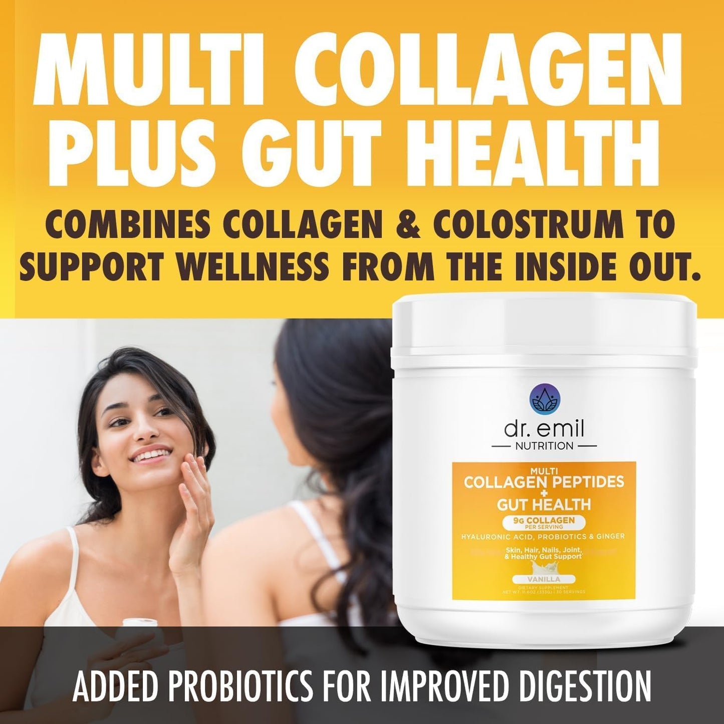 dr-emil-nutrition-collagen-peptides-powder-with-colostrum-probiotics---gut-health-supplement-for-women---supports-hair-skin-nails-immunity-2