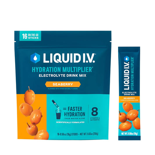 liquid-iv-seaberry-hydration-multiplier-powder-packets---electrolyte-drink-mix-sticks---non-gmo---16-servings-12-pack-1