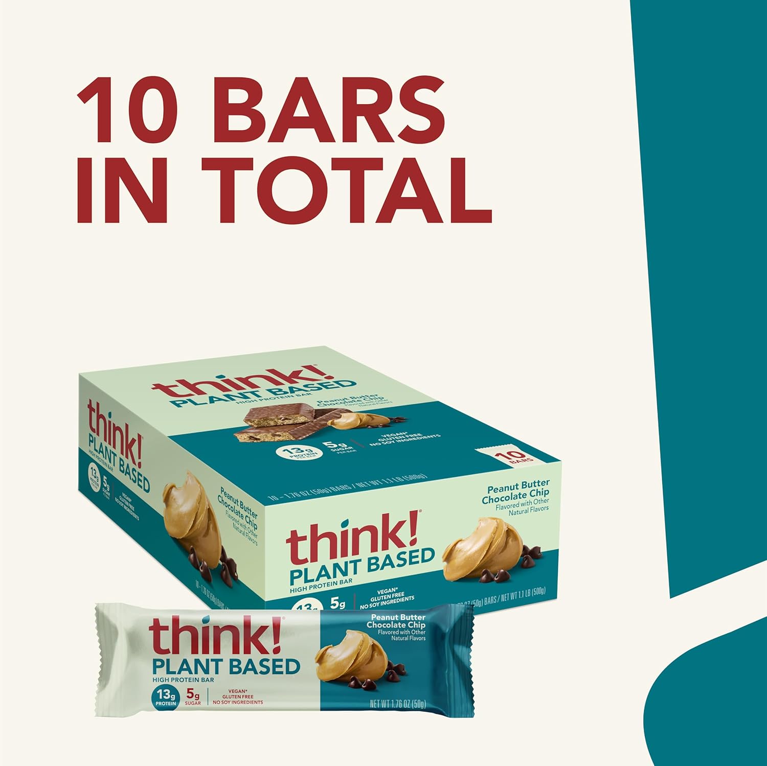 vegan-high-protein-bars---peanut-butter-chocolate-chip-13g-protein-5g-sugar-non-gmo-no-artificial-sweeteners-10-count-3