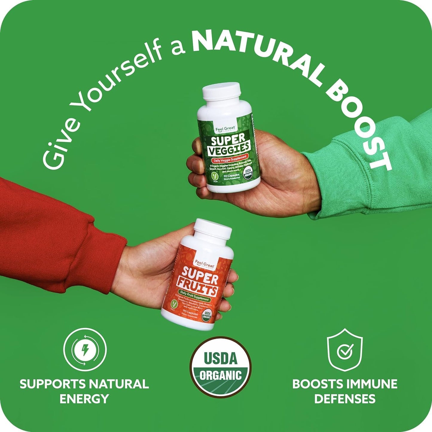 feel-great-usda-organic-fruit-and-vegetable-supplements---energy-support-with-20-super-reds-greens---vegan-vitamins---2-pack-of-90-count-8