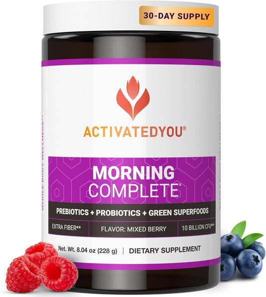 morning-complete-by-activatedyou-gut-health-superfood-drink-mix-with-prebiotics-probiotics-antioxidants-green-superfoods---10-billion-cfus-30-servings---mixed-berry-flavor-1