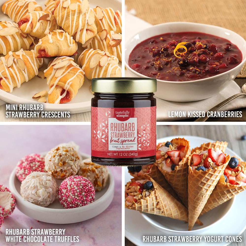 delicious-rhubarb-strawberry-fruit-spread---12-ounce-jar-for-toast-pastries-and-more-5