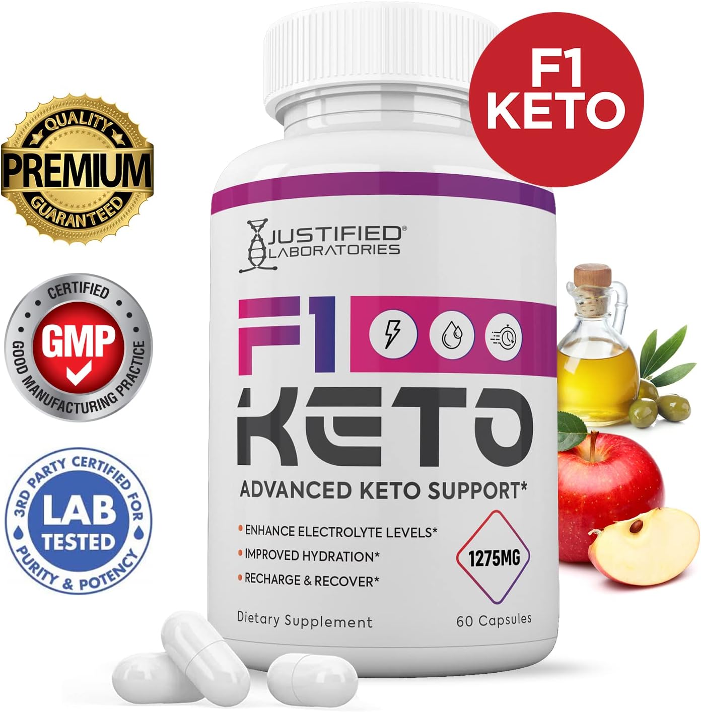 3-pack-f1-keto-pills-1275mg-with-apple-cider-vinegar-olive-oil-green-tea---180-capsules---justified-laboratories-new-formula-2