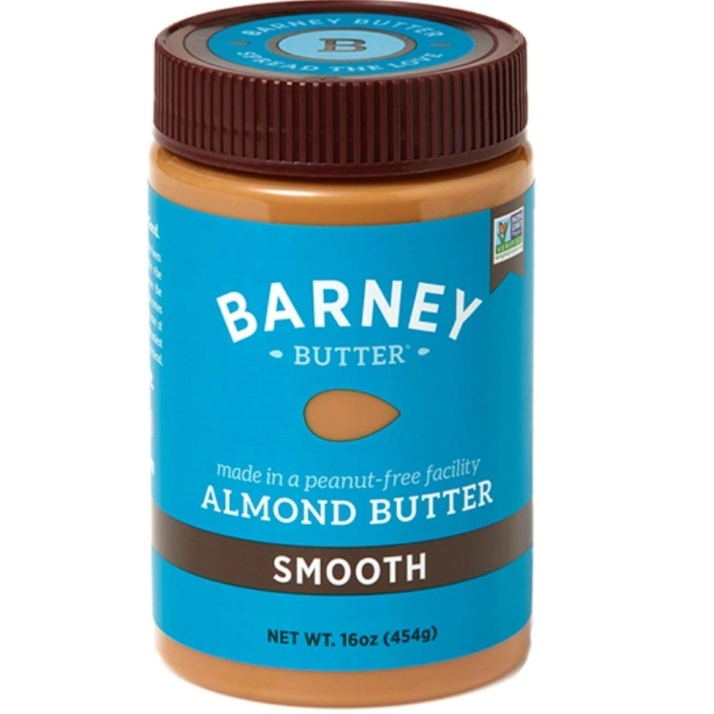 barney-butter-smooth-almond-butter---16oz-jar-skin-free-almonds-non-gmo-gluten-free-keto-paleo-vegan---no-stir-formula-1