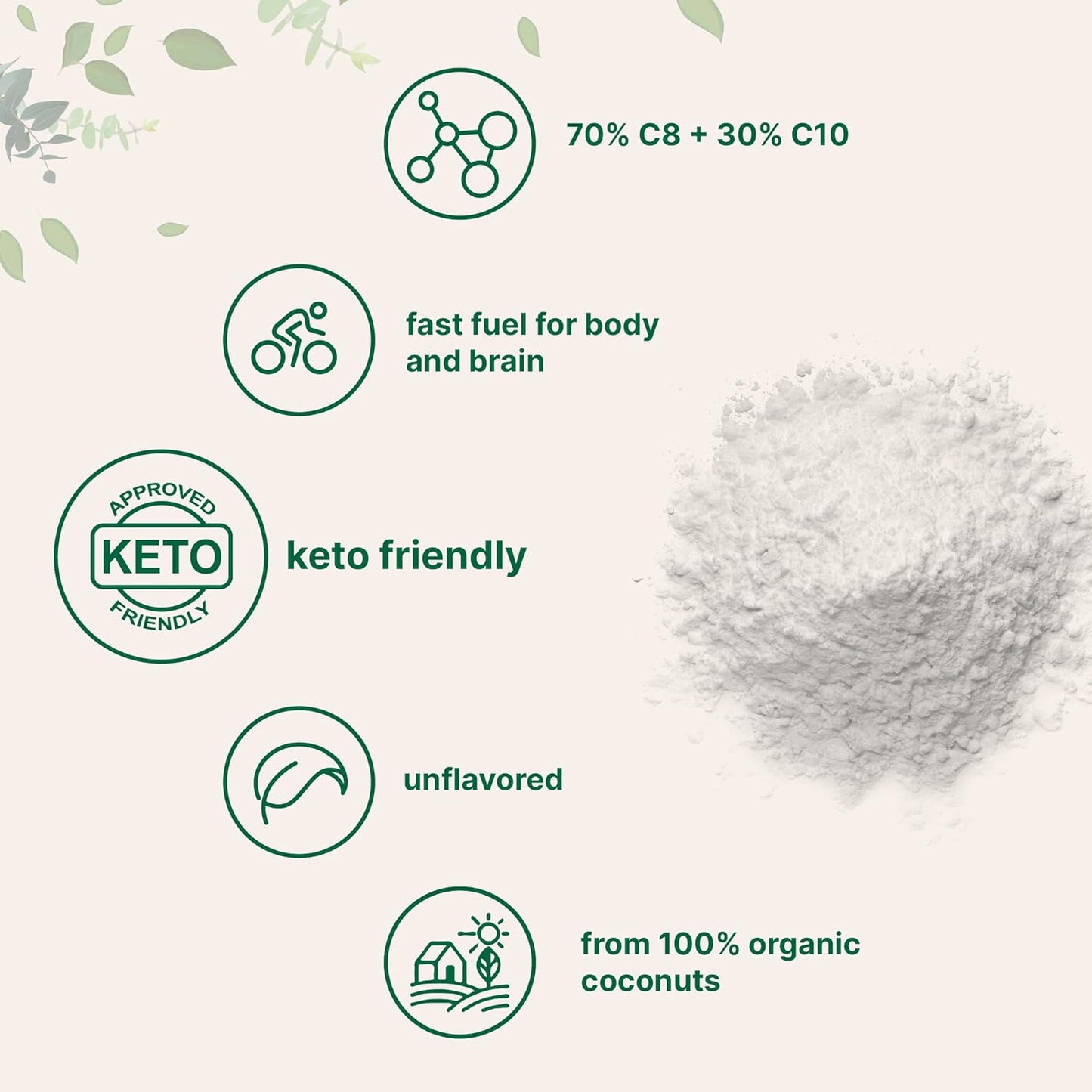 organic-mct-oil-powder-with-prebiotic-fiber---1lb-16oz---fast-body-brain-fuel---c8-mct-oil-coffee-creamer---non-gmo-keto-vegan-4