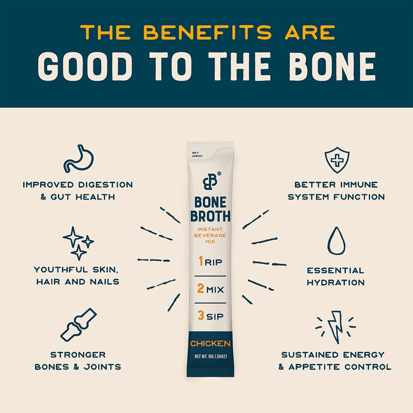 chicken-bone-broth-instant-powder-mix-sticks---pack-of-16-15g---10g-protein---keto-paleo-friendly-6