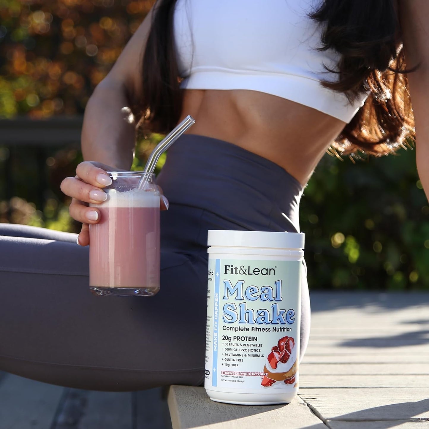 strawberry-shortcake-fit-lean-meal-shake-with-protein-fiber-and-probiotics---fat-burning-meal-replacement-for-weight-loss---10-servings-8