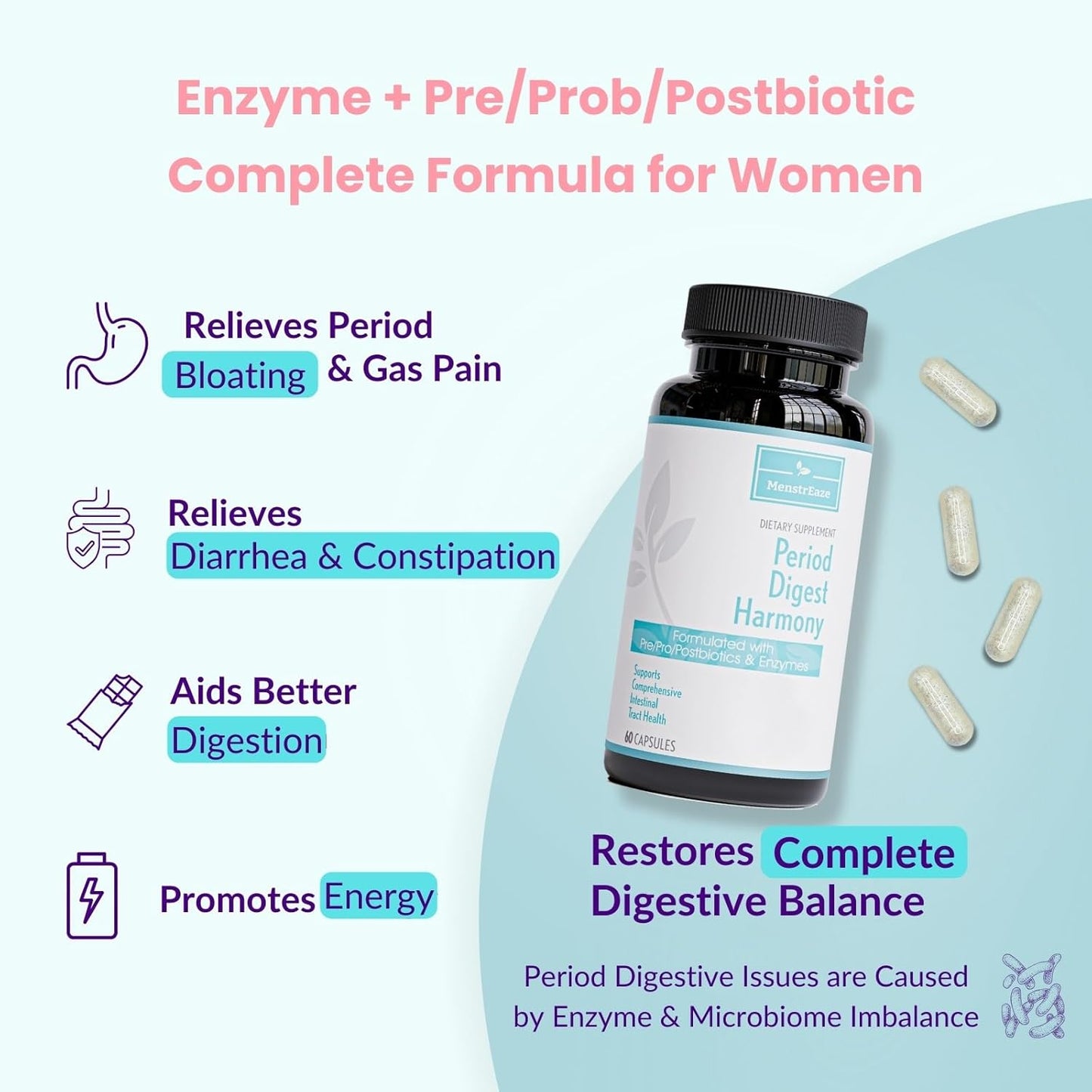 womens-menstrual-digestive-health-supplement---gut-whole-food-support-60-capsules-probiotic-prebiotic-postbiotic-enzyme-formula-shelf-stable-2